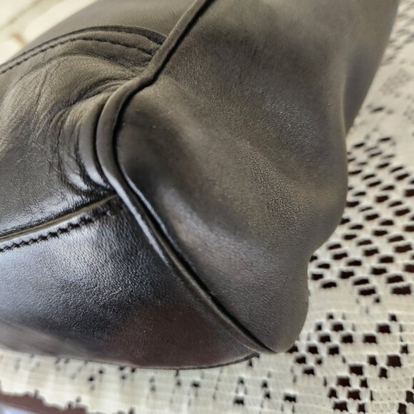 Coach Legacy Tanner Black Leather Y2K Shoulder Bag Purse - Picture 8 of 13